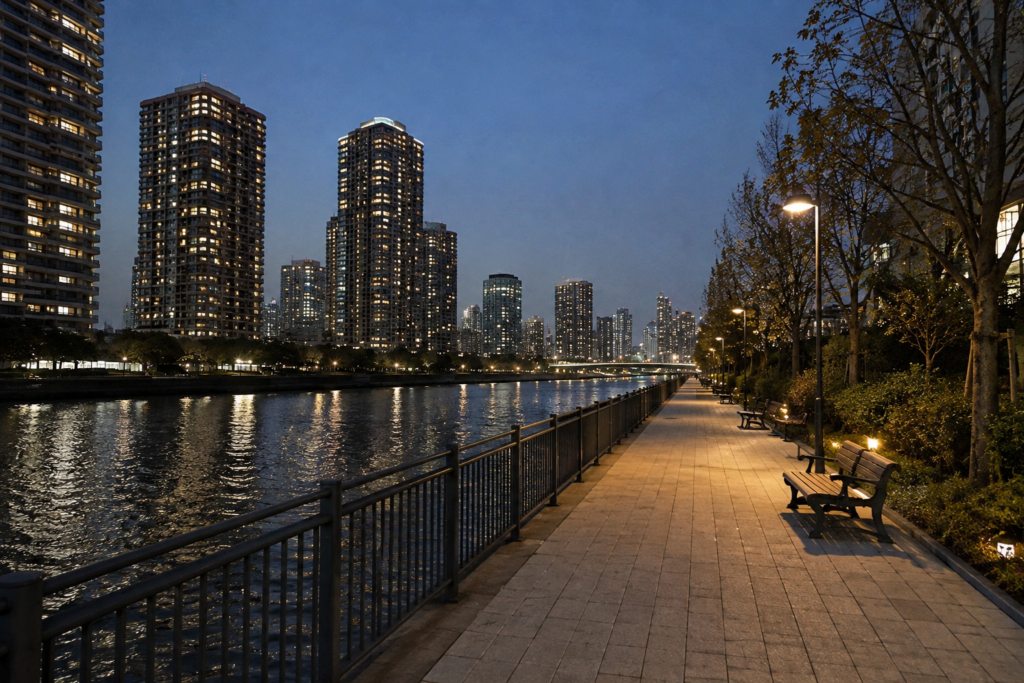 豊洲の夜景